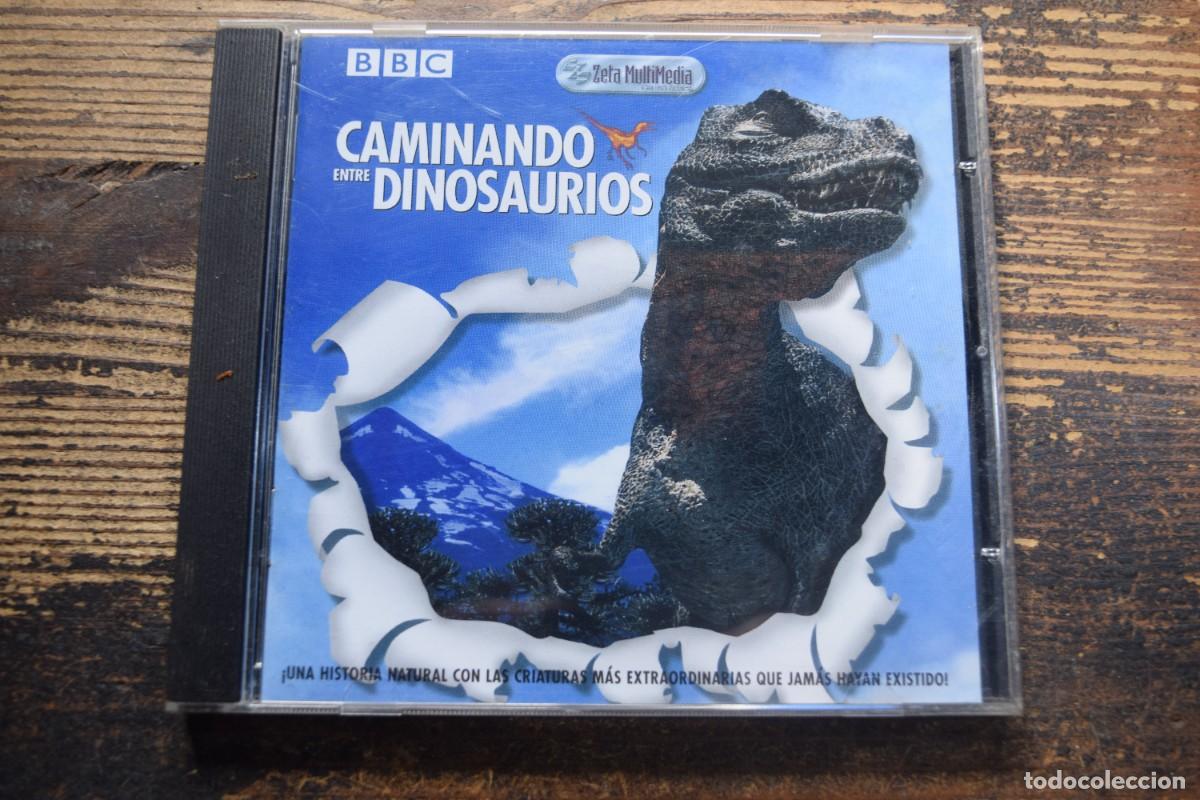 Videojuegos y consolas: juego en cd-rom Caminando entre dinosaurios - Foto 1