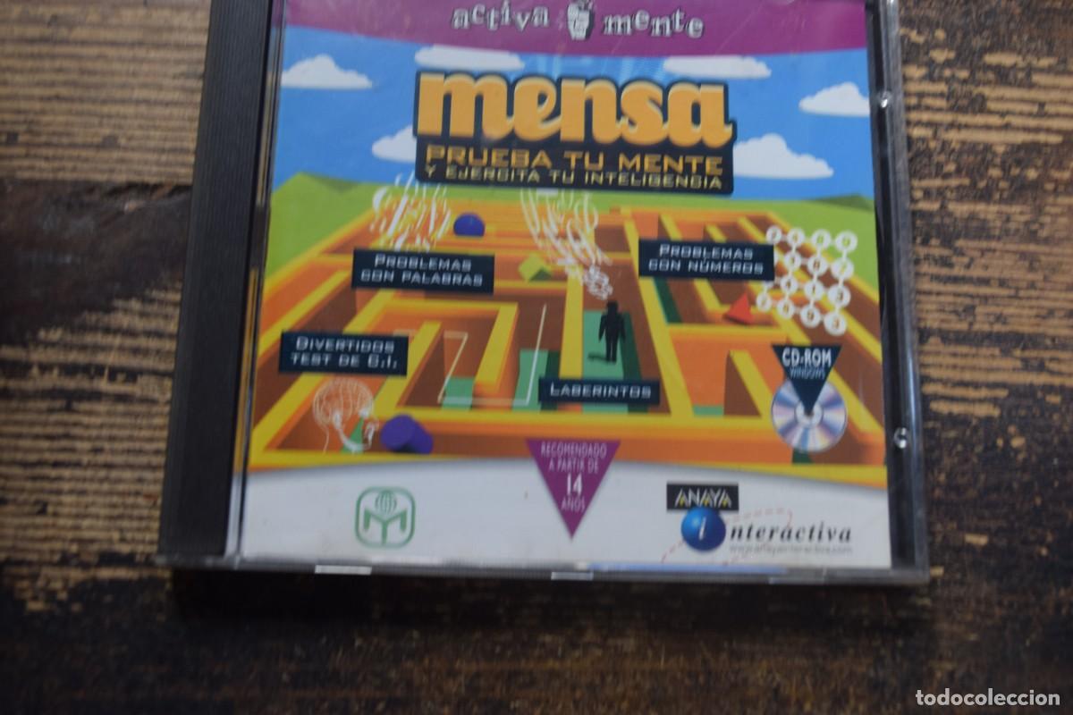 Videojuegos y consolas: juego en cd-rom Mensa, prueba tu mente - Foto 1
