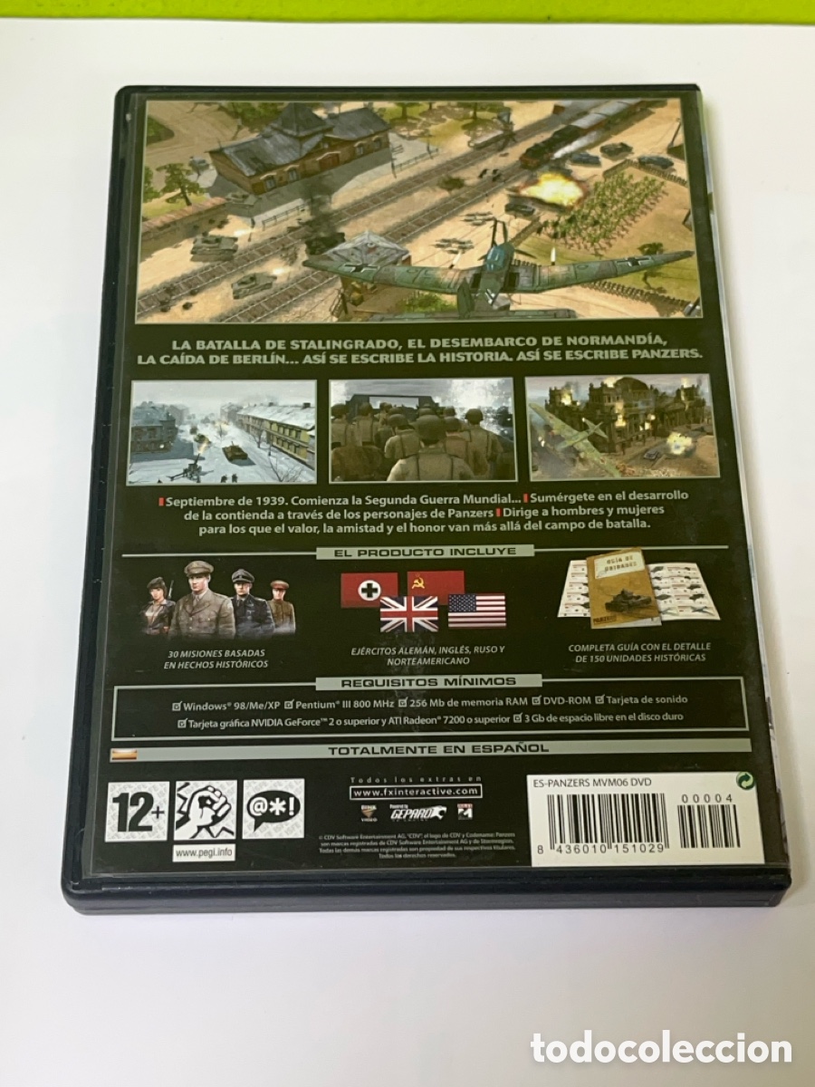 Videojuegos y consolas: Juego panzers para pc - Foto 2