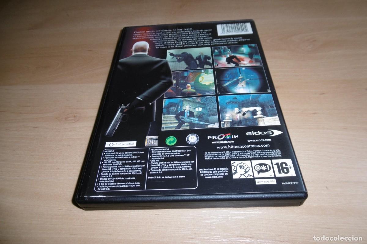 Videojuegos y consolas: PC HITMAN CONTRACTS ESPA&Ntilde;OL EIDOS - Foto 3