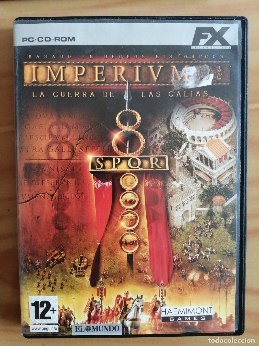 Videojuegos y consolas: PC CD-ROM. IMPERIUM - LA GUERRA DE LAS GALIAS - Foto 1
