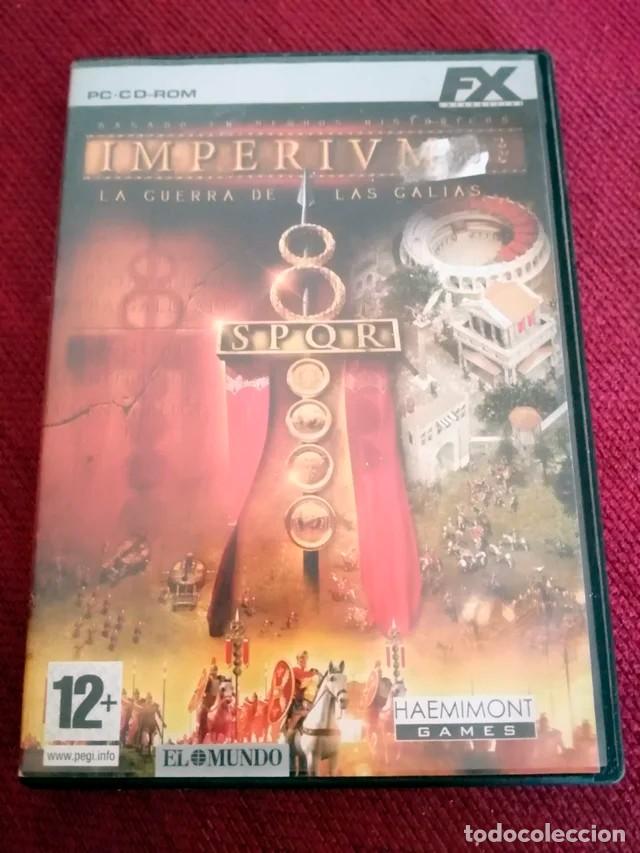 Videojuegos y consolas: PC CD-ROM. IMPERIUM - LA GUERRA DE LAS GALIAS - Foto 2