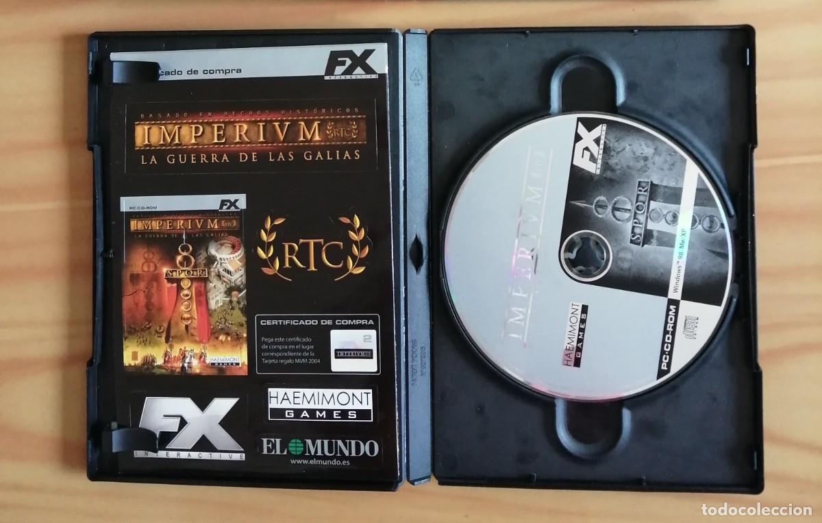 Videojuegos y consolas: PC CD-ROM. IMPERIUM - LA GUERRA DE LAS GALIAS - Foto 5