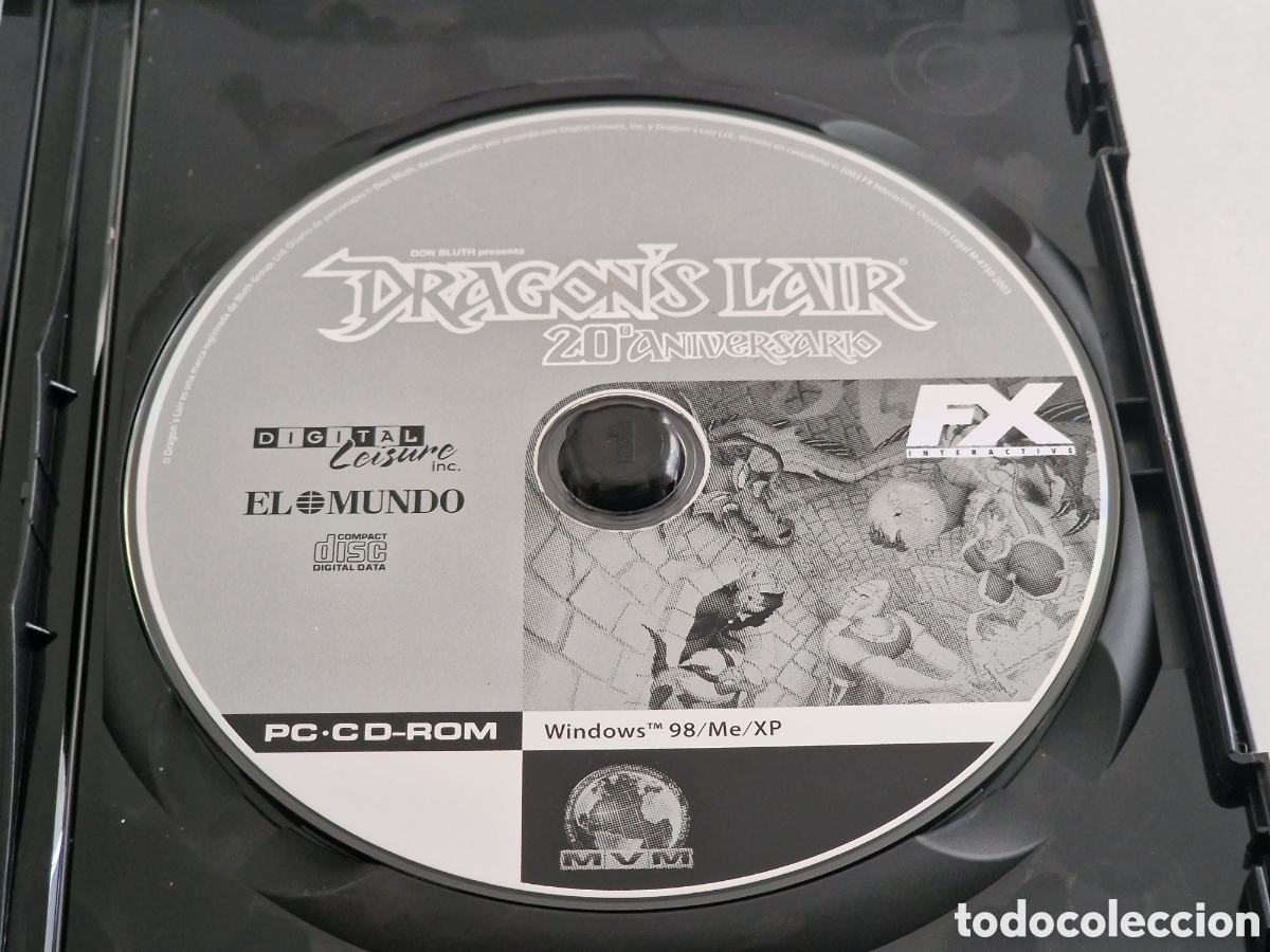 Videojuegos y consolas: Videojuego PC Dragons Lair - Foto 2