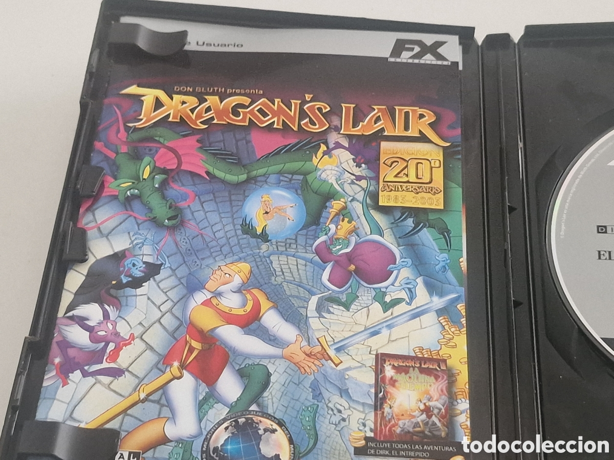 Videojuegos y consolas: Videojuego PC Dragons Lair - Foto 6