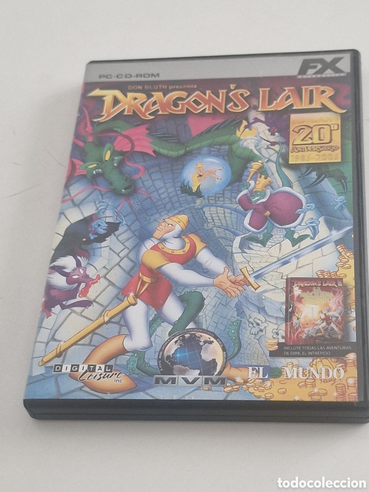 Videojuegos y consolas: Videojuego PC Dragons Lair - Foto 1