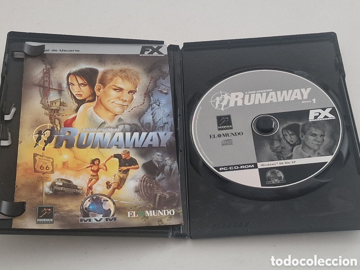 Videojuegos y consolas: Videojuego Runaway para PC - Foto 2
