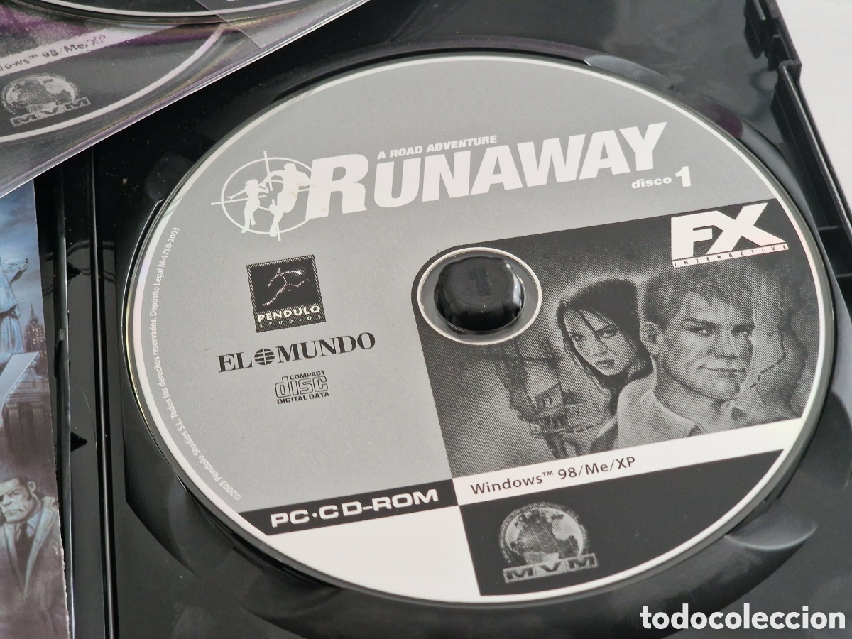 Videojuegos y consolas: Videojuego Runaway para PC - Foto 4