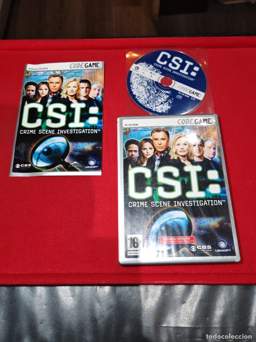 Videojuegos y consolas: Juego pc CD-ROM CSI edici&oacute;n en espa&ntilde;ol no Nintendo - Foto 1