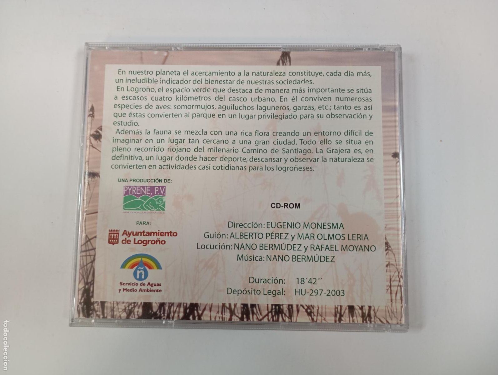 Videojuegos y consolas: LA GRAJERA. AYUNTAMIENTO DE LOGRO&Ntilde;O. PC CD. TDKCD239 - Foto 2