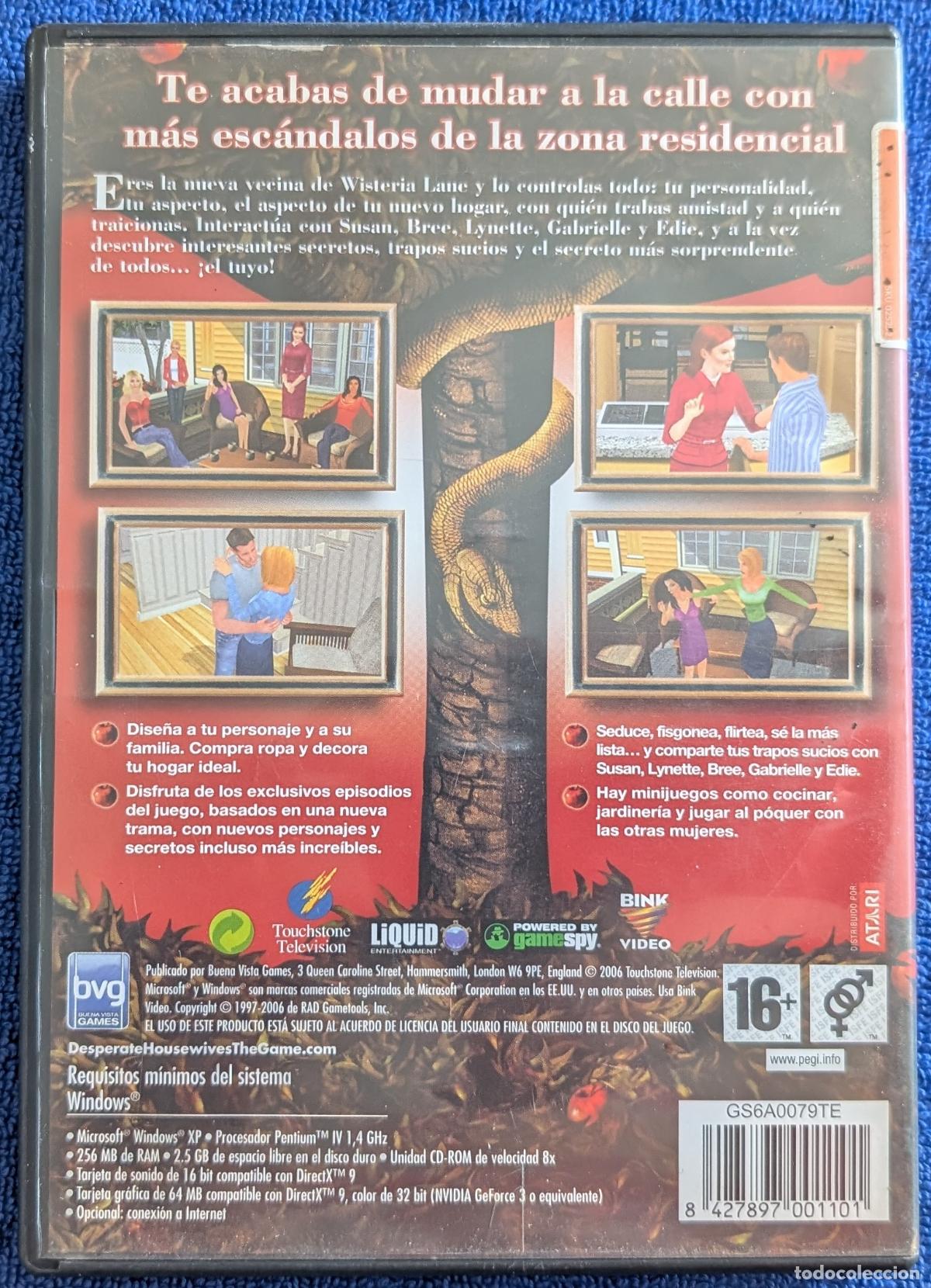 Videojuegos y consolas: Mujeres Desesperadas - BVG Games - Pegi (2006) - Foto 3