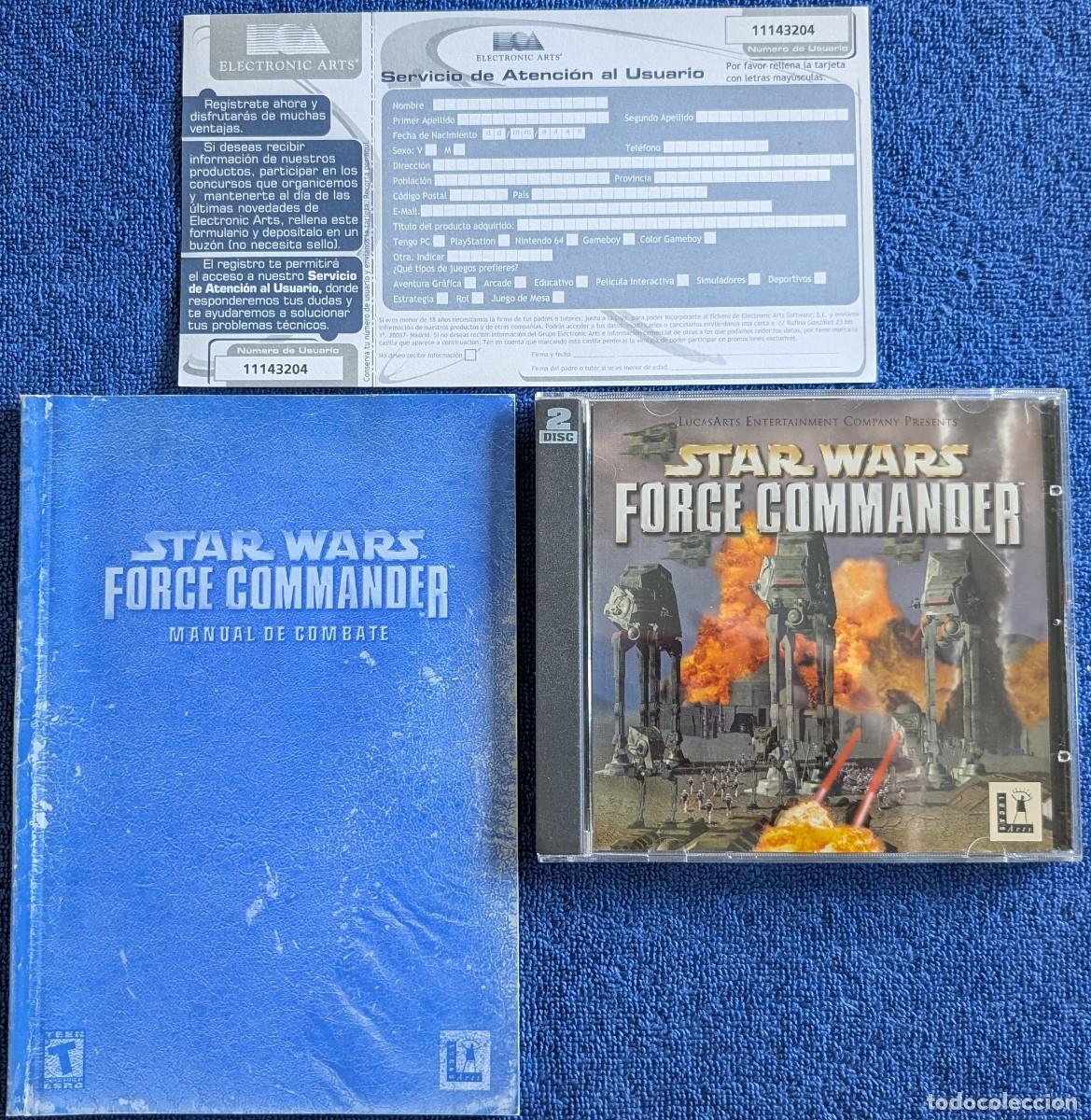 Videojuegos y consolas: Star Wars Force Commnader - LucasArts Entertainment (1998) - Foto 2