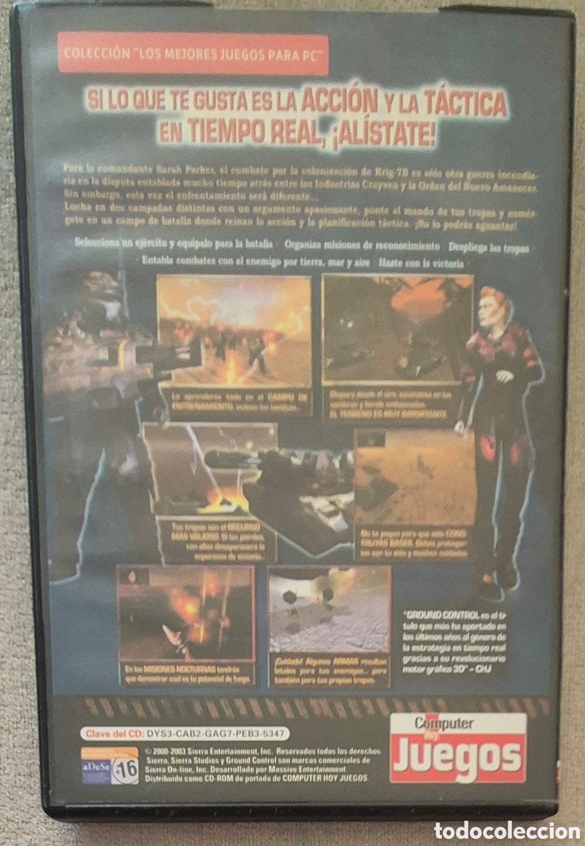 Videojuegos y consolas: JUEGO PC - GROUND CONTROL - Foto 2
