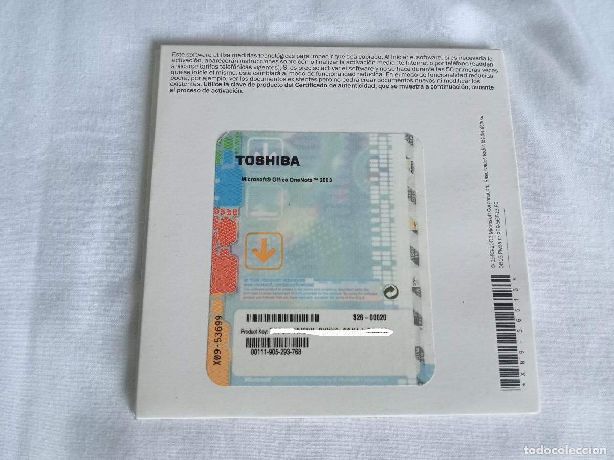 Videojuegos y consolas: Microsoft One Note 2003 - Software Nuevo - Foto 2