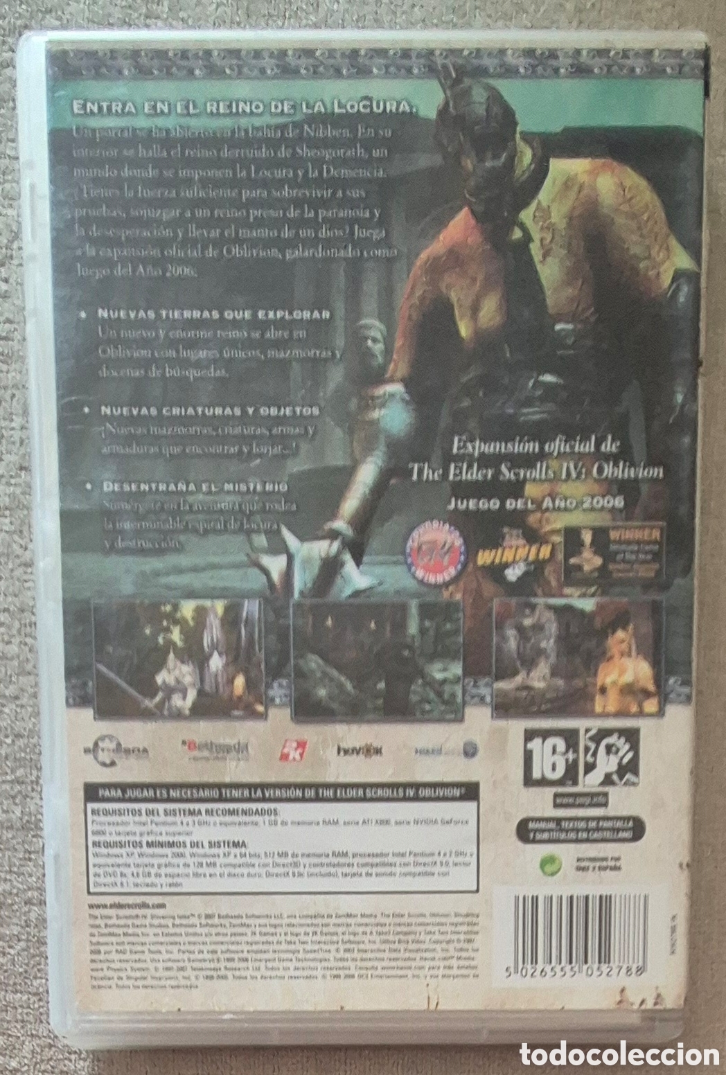 Videojuegos y consolas: JUEGO PC - THE ELDER SCROLLS IV, SHIVERING ISLES - Foto 2