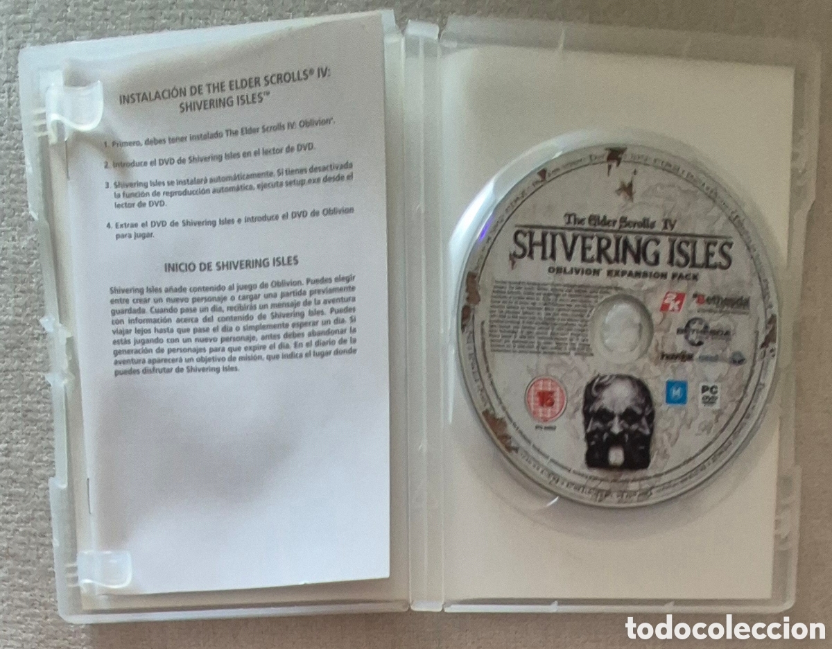 Videojuegos y consolas: JUEGO PC - THE ELDER SCROLLS IV, SHIVERING ISLES - Foto 3