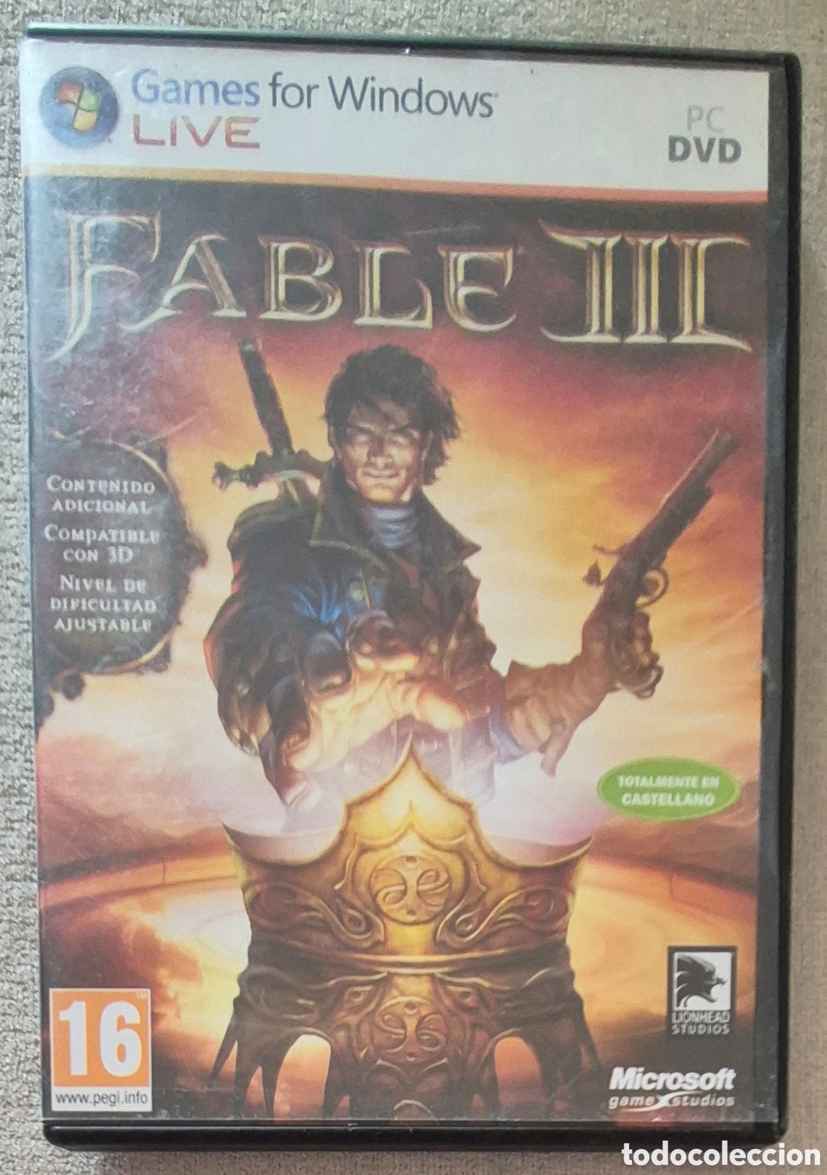 Videojuegos y consolas: JUEGO PC - FABLE III - Foto 1