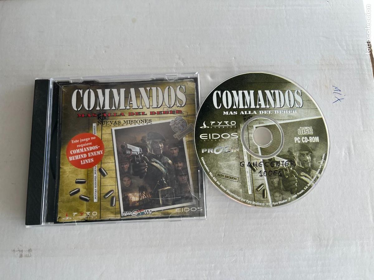 Videojuegos y consolas: COMMANDOS MAS ALLA DEL DEBER - PC CD KREATEN - Foto 1