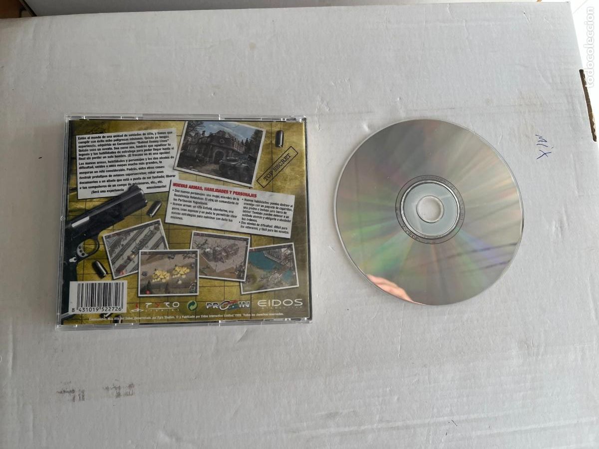 Videojuegos y consolas: COMMANDOS MAS ALLA DEL DEBER - PC CD KREATEN - Foto 2