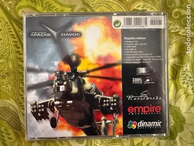 Videojuegos y consolas: APACHE HAVOC - ENEMY ENGAGED - DINAMIC - PC - CD ROM - Foto 2