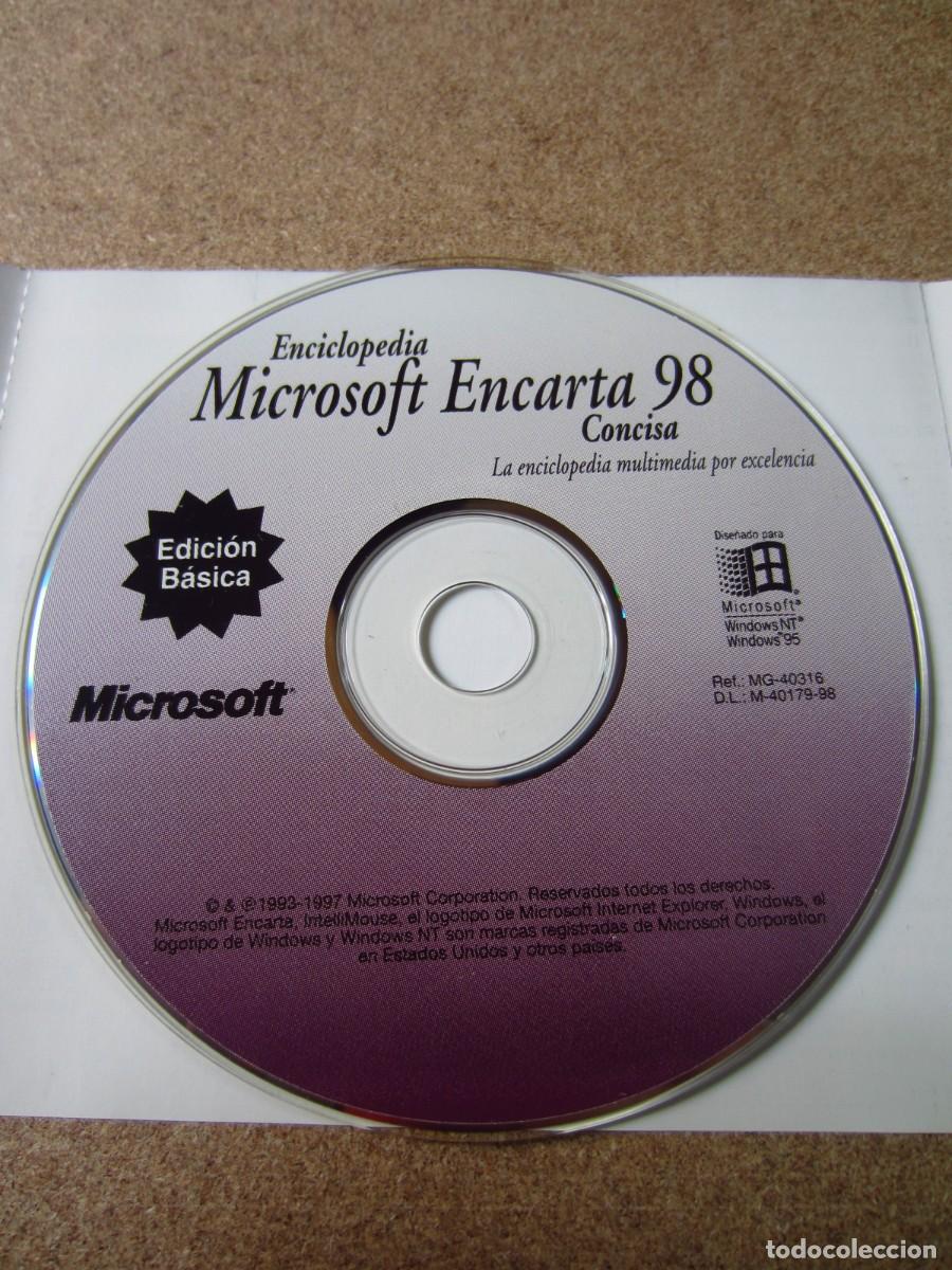 Videojuegos y consolas: Enciclopedia Microsoft Encarta 98 (PC CD-ROM) - Foto 7
