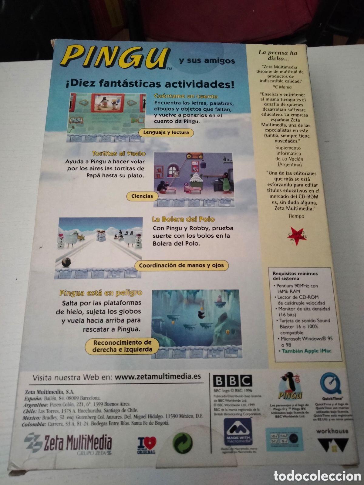 Videojuegos y consolas: Pingu y sus amigos PC - Foto 2