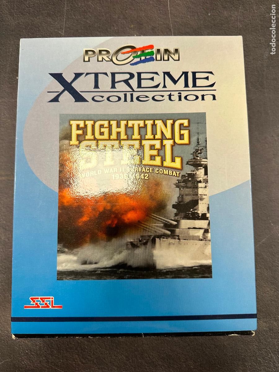Videojuegos y consolas: Fighting Steel - Pc caja grande - Foto 1