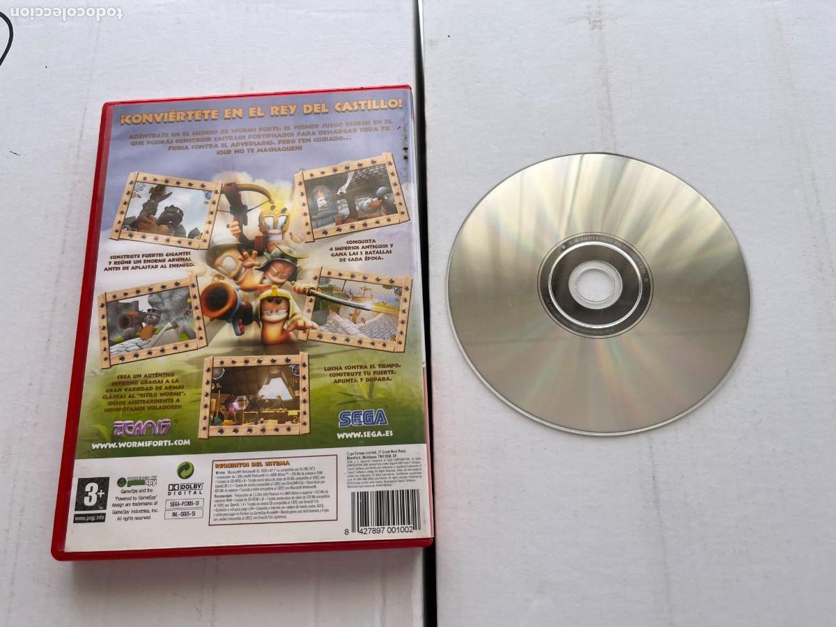 Videojuegos y consolas: WORMS FORTS UNDERSIEGE - PC DVD ROM KREATEN - Foto 2
