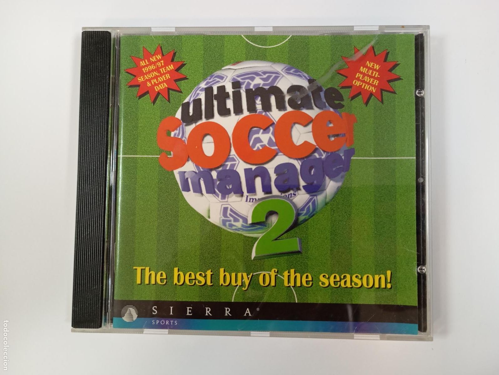 Videojuegos y consolas: ULTIMATE SOCCER MANAGER 2 PC. CD-ROM. SIERRA. TDKCD192 - Foto 1