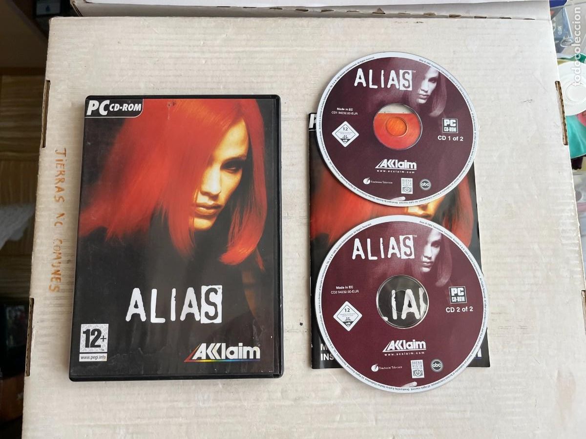 Videojuegos y consolas: ALIAS PC CD ROM X2 KREATEN - Foto 1