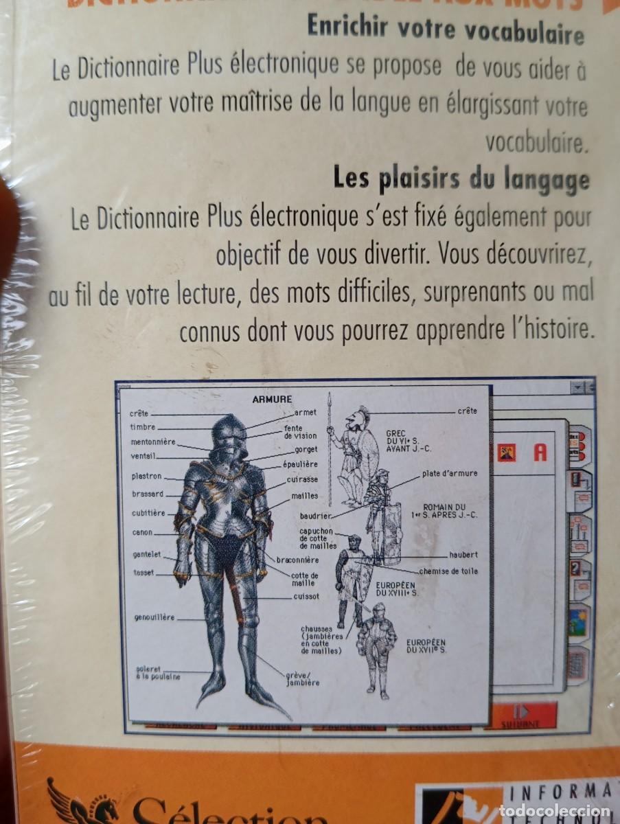 Videojuegos y consolas: Diccionario Franc&eacute;s Le Dictionnaire Plus PC CDROM 1994 - Foto 7
