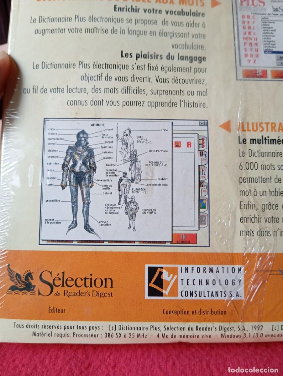 Videojuegos y consolas: Diccionario Franc&eacute;s Le Dictionnaire Plus PC CDROM 1994 - Foto 9