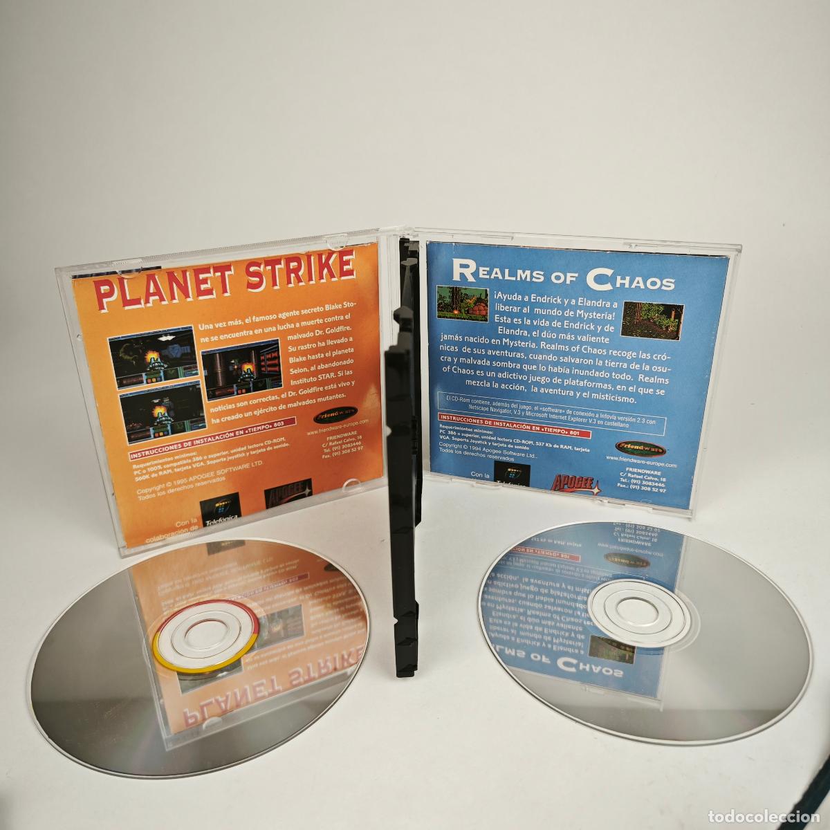 Videojuegos y consolas: PLANET STRIKE & REALMS OF CHAOS - Foto 2