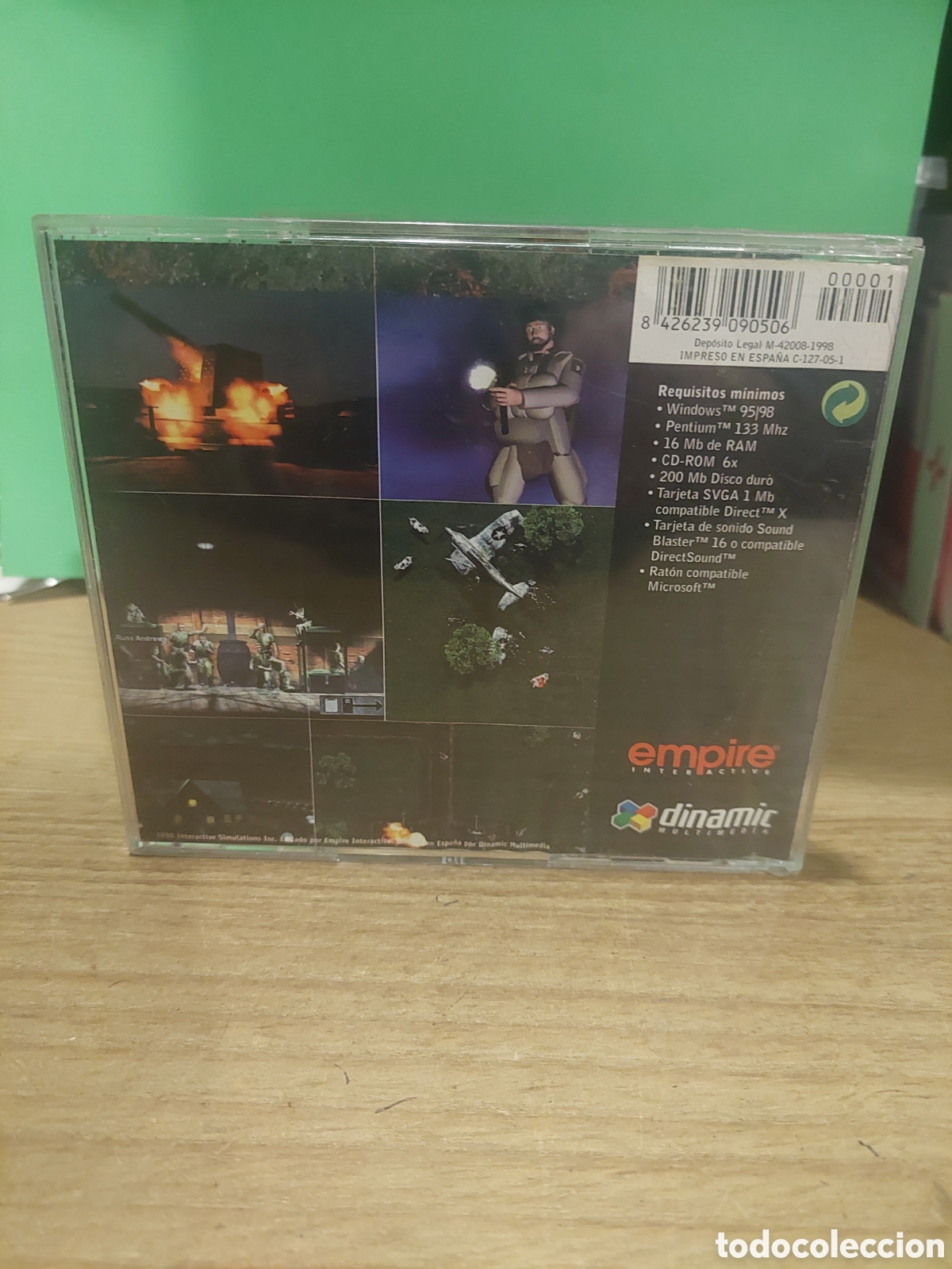 Videojuegos y consolas: PC CD ROM WINDOWS 98 101 airborne normanda empire dinamic 1998 - Foto 3