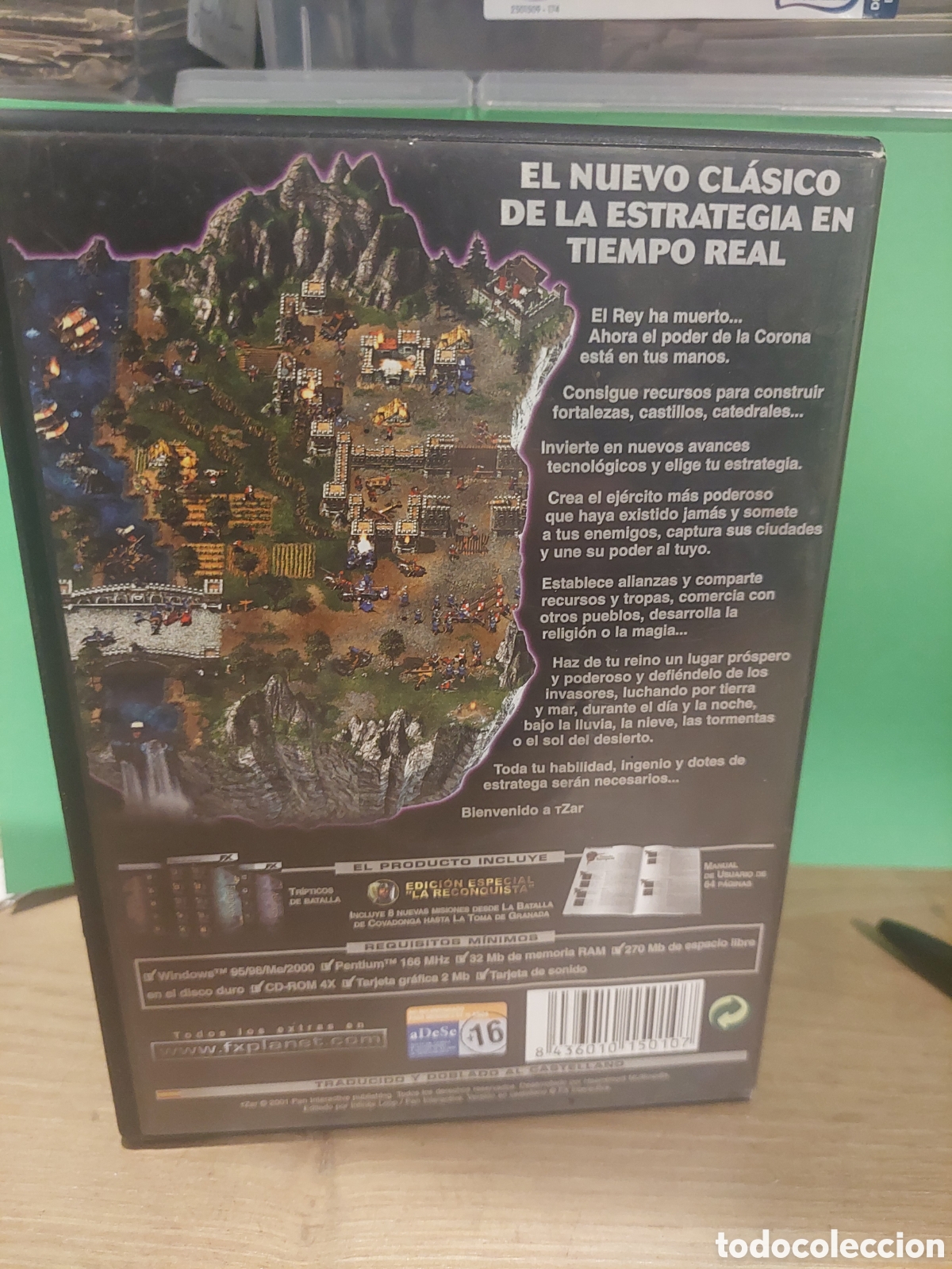 Videojuegos y consolas: FX PC CD ROM TZAR EL PODER DE LA CORONA LA RECONQUISTA EDICION ESPECIAL - Foto 3