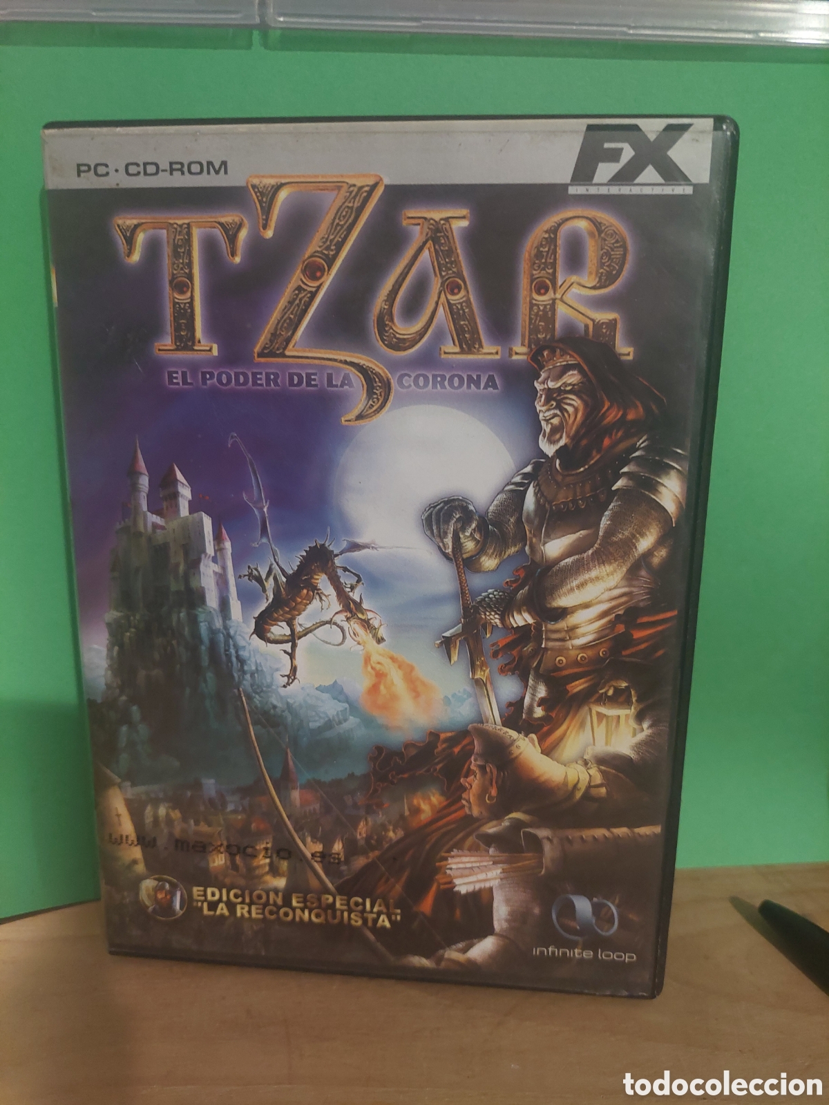 Videojuegos y consolas: FX PC CD ROM TZAR EL PODER DE LA CORONA LA RECONQUISTA EDICION ESPECIAL - Foto 1