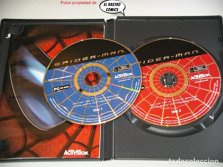Videojuegos y consolas: Spiderman, con 2 discos, juego PC, CD ROM, Spider man, CDROM, Marvel (A) - Foto 3