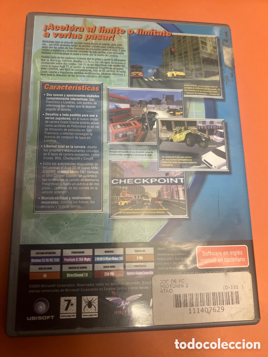 Videojuegos y consolas: T2/B1/176. JUEGO PC MIDTOWN , MADNESS 2 - Foto 2