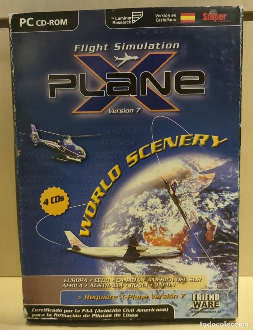 Videojuegos y consolas: X-plane 7 Flight Simulator Premium [PC] seminuevo - Foto 1
