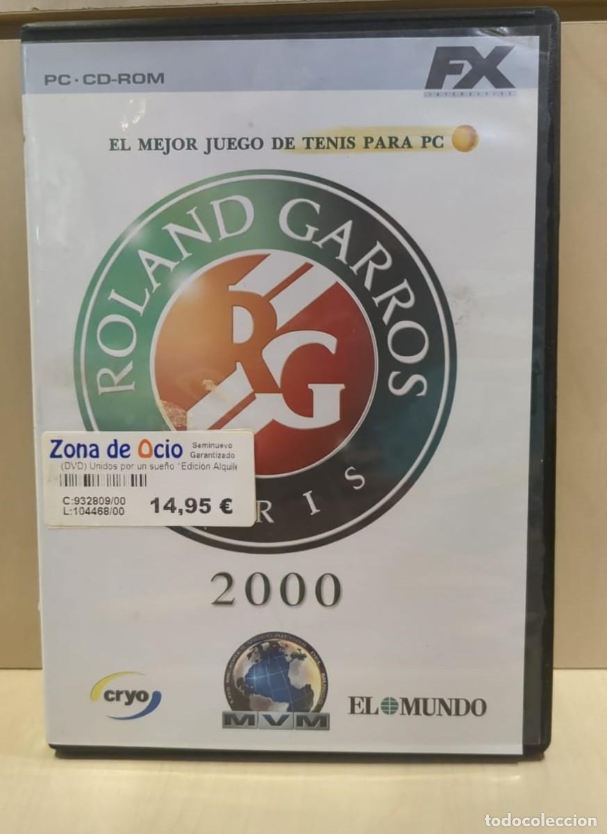 Videojuegos y consolas: Roland Garros 2000 [PC CD] &rdquo;EL MUNDO&rdquo; - Foto 1