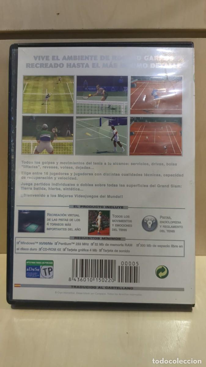 Videojuegos y consolas: Roland Garros 2000 [PC CD] &rdquo;EL MUNDO&rdquo; - Foto 2