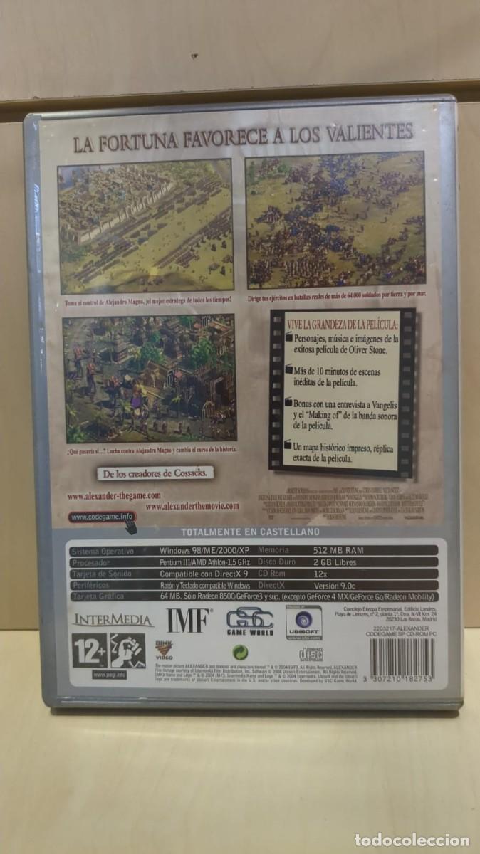Videojuegos y consolas: Alejandro Magno Codegame [PC CD] - Foto 2