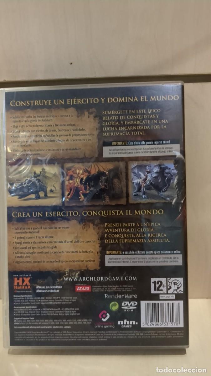 Videojuegos y consolas: ArchLord [PC CD] Codemasters - Foto 2