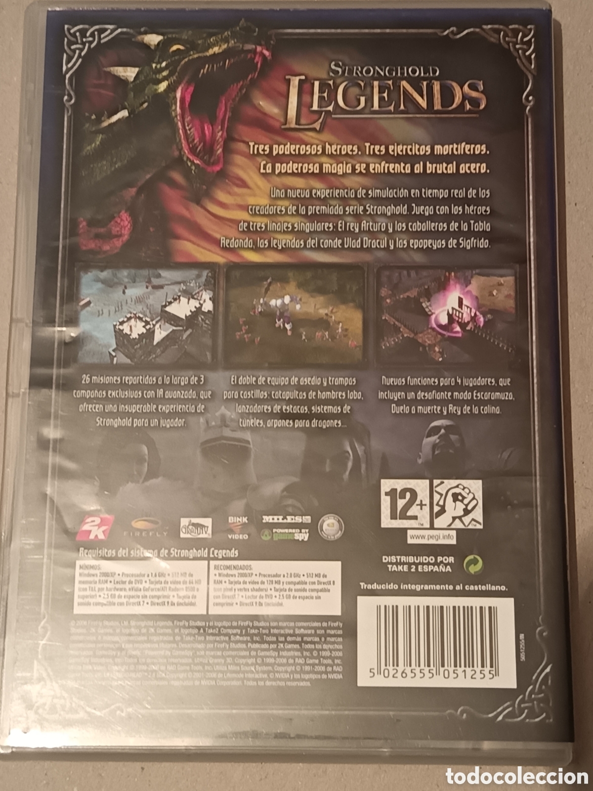 Videojuegos y consolas: JUEGO PC STRONGHOLD LEGENDS - Foto 4