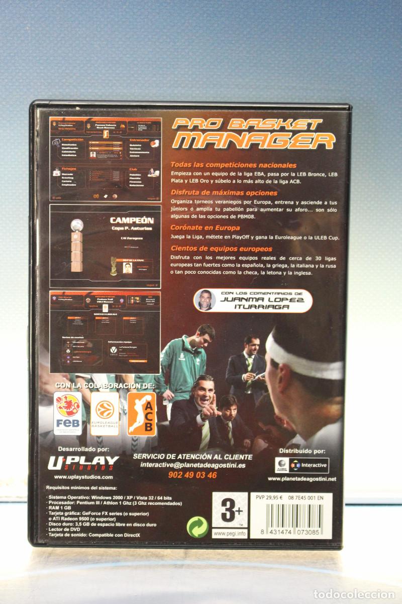 Videojuegos y consolas: Juego PC Pro Basket Manager. - Foto 2