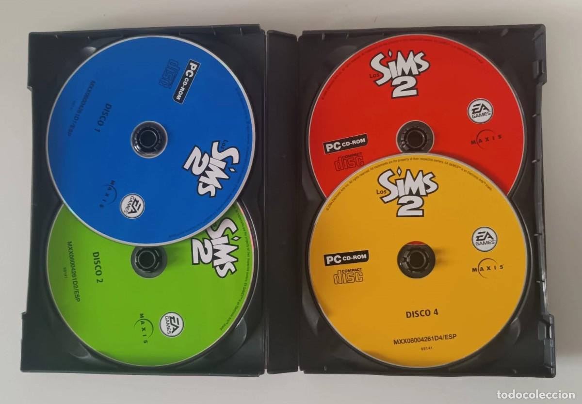 Videojuegos y consolas: LOS SIMS 2 4 CDS PC CD ROM - Foto 2