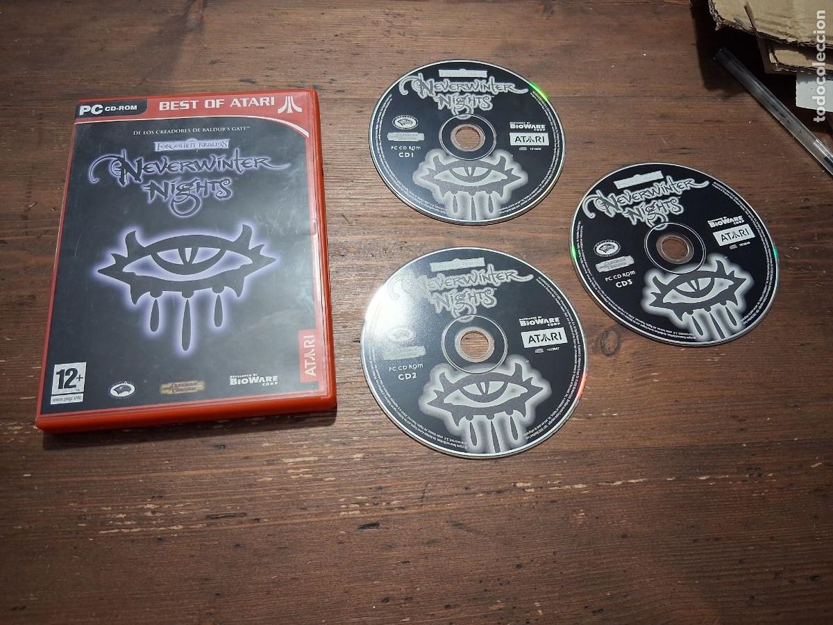 Videojuegos y consolas: Juego para ordenador pc CD rom Neverwinter nights Atari - Foto 1