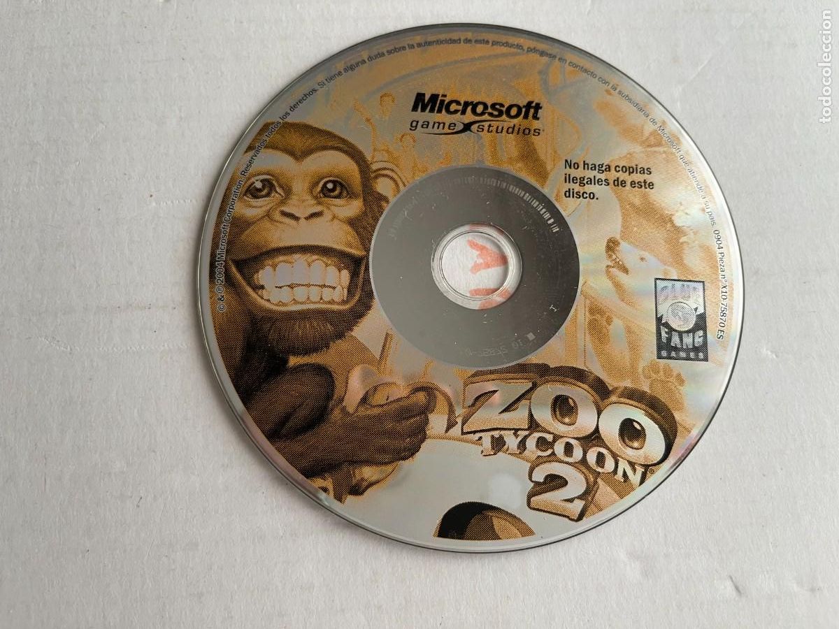 Videojuegos y consolas: ZOO TYCOON 2 - S PC CD RDVD OM KREATEN - Foto 1