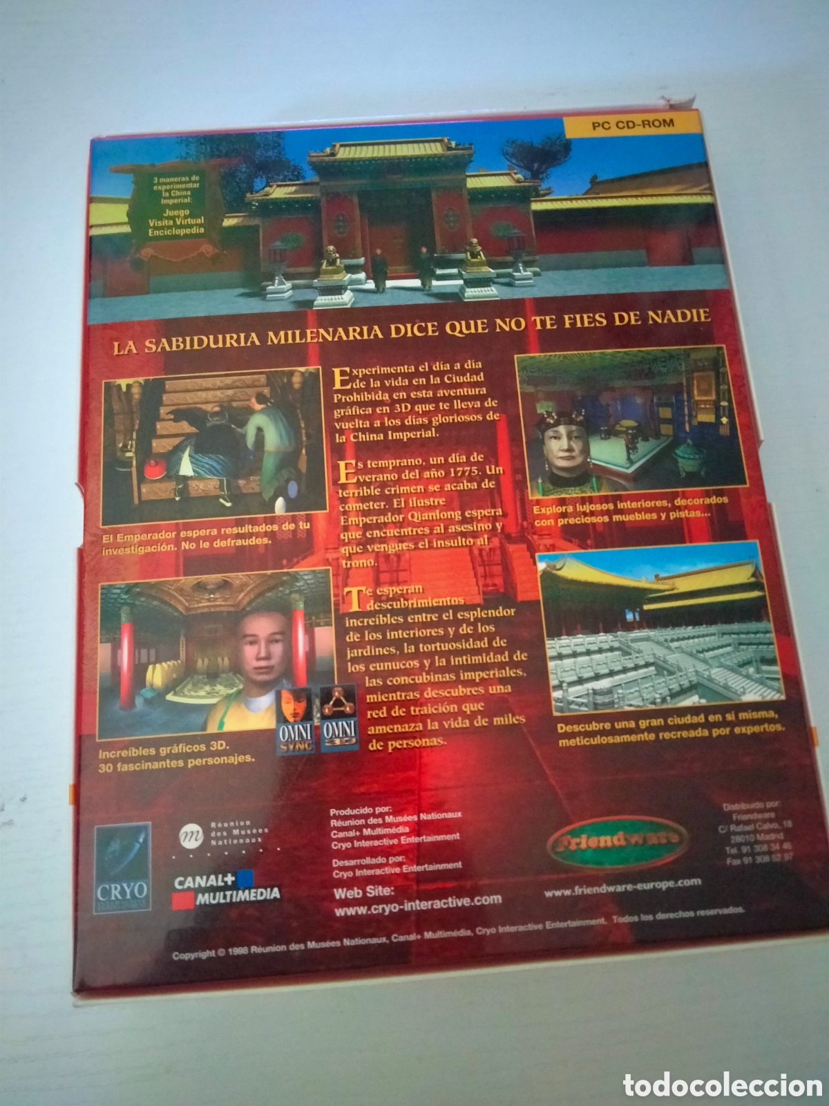 Videojuegos y consolas: China , crimen en la ciudad perdida PC . Cryo interactive - Foto 2