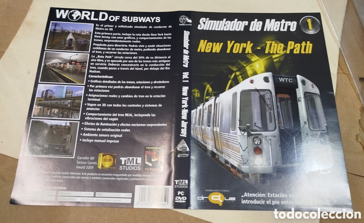 Videojuegos y consolas: New york. The path. PC. SOLO CAR&Aacute;TULA - Foto 1
